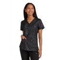 Velora Top Iridescent Black...